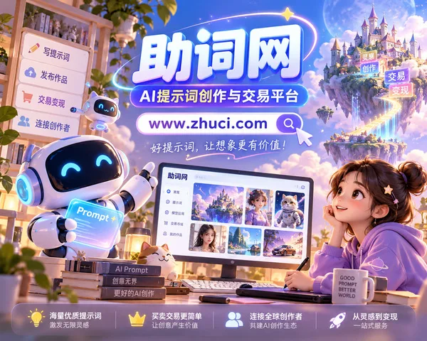 AI提示词网站免费,助词网免费词直接跑模型